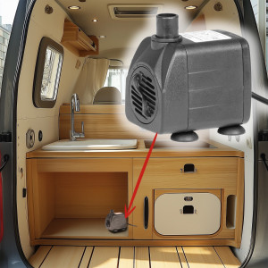 Kruger Meier HydroSpark All Connect - pompa wody 1000l/h 12V i 230V