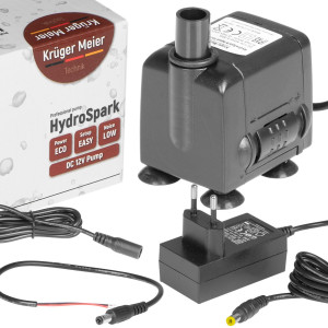 Kruger Meier HydroSpark All Connect - pompa wody 450l/h 12V i 230V