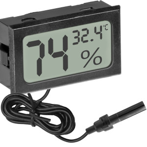Kruger Meier Elonipac LCD - termometr hygrometr z sondą