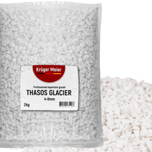 Kruger Meier Thasos Glacier 4–8 mm – Żwirek akwarystyczny 2 kg
