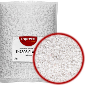 Kruger Meier Thasos Glacier 4–8 mm – Żwirek akwarystyczny 2 kg