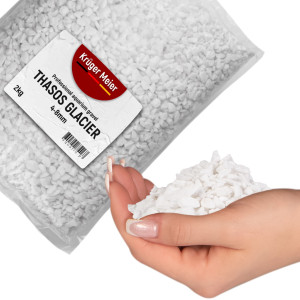 Kruger Meier Thasos Glacier 4–8 mm – Żwirek akwarystyczny 2 kg