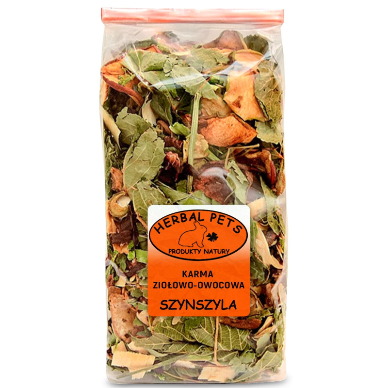 Herbal Pets - Karma Ziołowo-Owocowa dla Szynszyli 150g