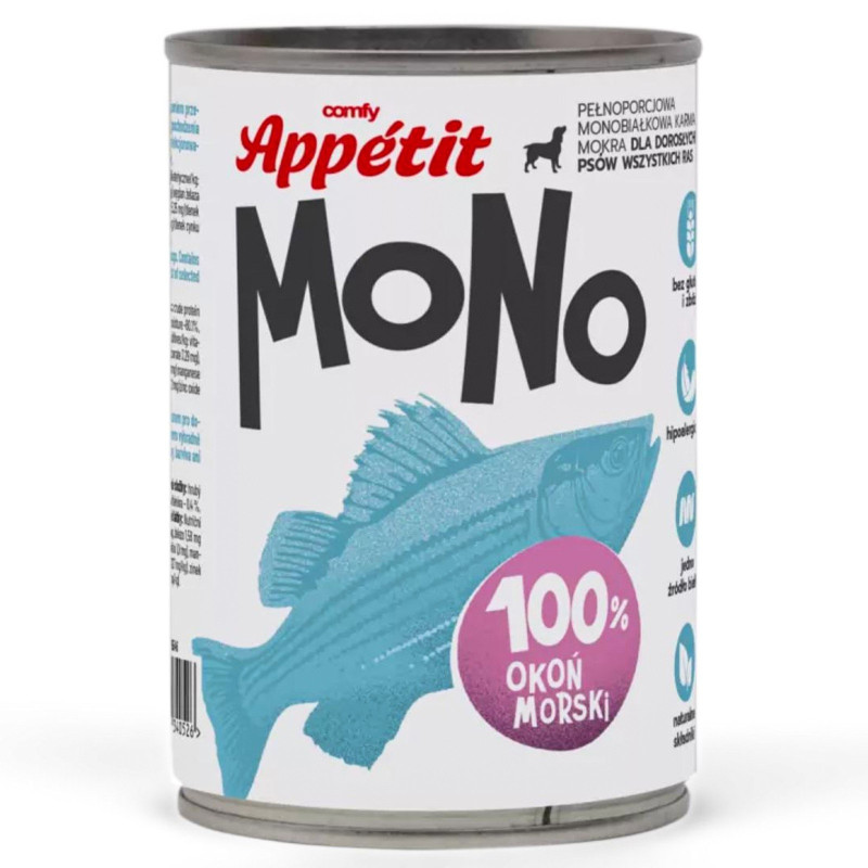 Comfy Appetit Mono 100% Okoń Morski - karma dla psów