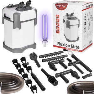 Kruger Meier Fluxion Elite 1000 UVC PRO - filtr zewnętrzny z lampą UV do akwarium 80 - 180 litrów