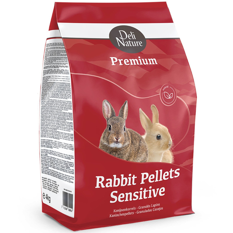 Deli Nature Rabbit Pellet Sensitive 4kg - kompletna karma dla królików