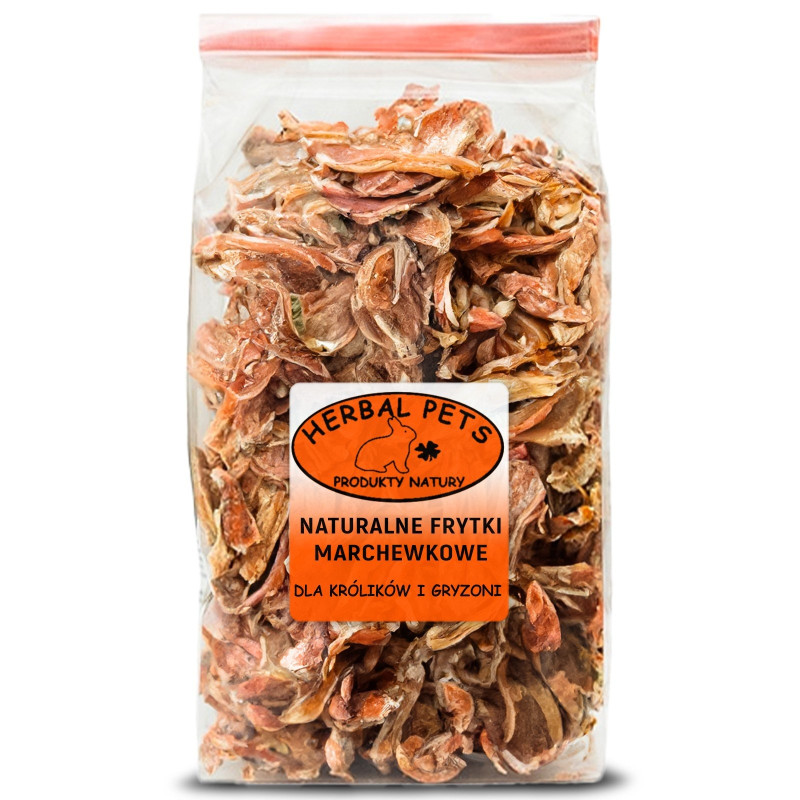 Herbal Pets - Naturalne frytki marchewkowe 100g