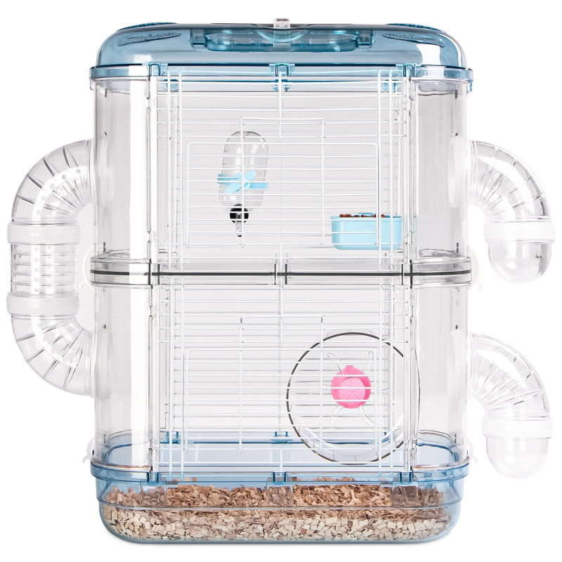 Furrever Friends Miku Clear - klatka dla małych gryzoni zestaw