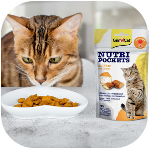 GimCat Nutri Pockets Cheese - kocie przysmaki na oczy i serce