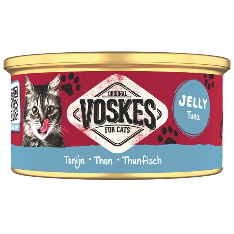 Voskes Tuna - mokra karma dla kota tuńczyk w galarecie  85g