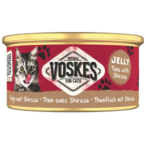 Voskes Tuna With Shirasu - tuńczyk z sardelą mokra karma dla kota 85g