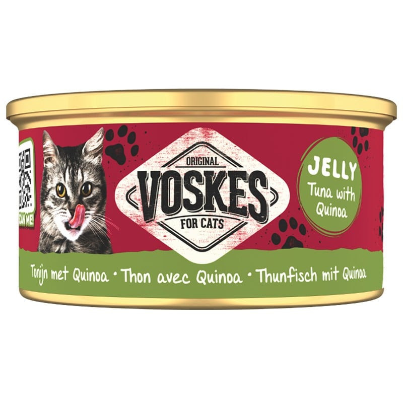 Voskes Tuna With Quinoa - tuńczyk z komosą ryżową mokra karma dla kota 85g
