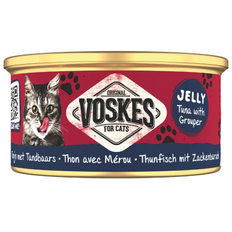Voskes Tuna With Grouper - mokra karma dla kota tuńczyk z granikiem 85g