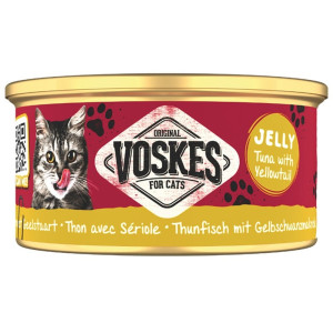 Voskes Tuna With Yellowtail 85g – tuńczyk z żółtogonem mokra karma dla kota