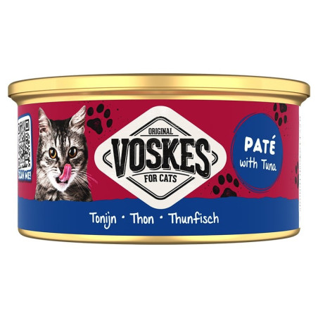 Voskes Paté Wetfood With Tuna - pasztet z tuńczykiem karma dla kota 85g