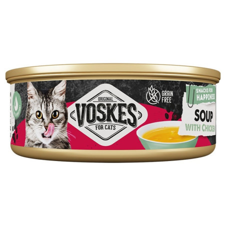 Voskes Cat Soup With Chicken - zupka z kurczaka dla kotów 50g