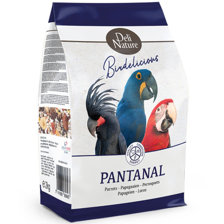 Deli Nature Birdelicious Pantanal 750g - pokarm dla papugi Ara i Kakadu Palmowe