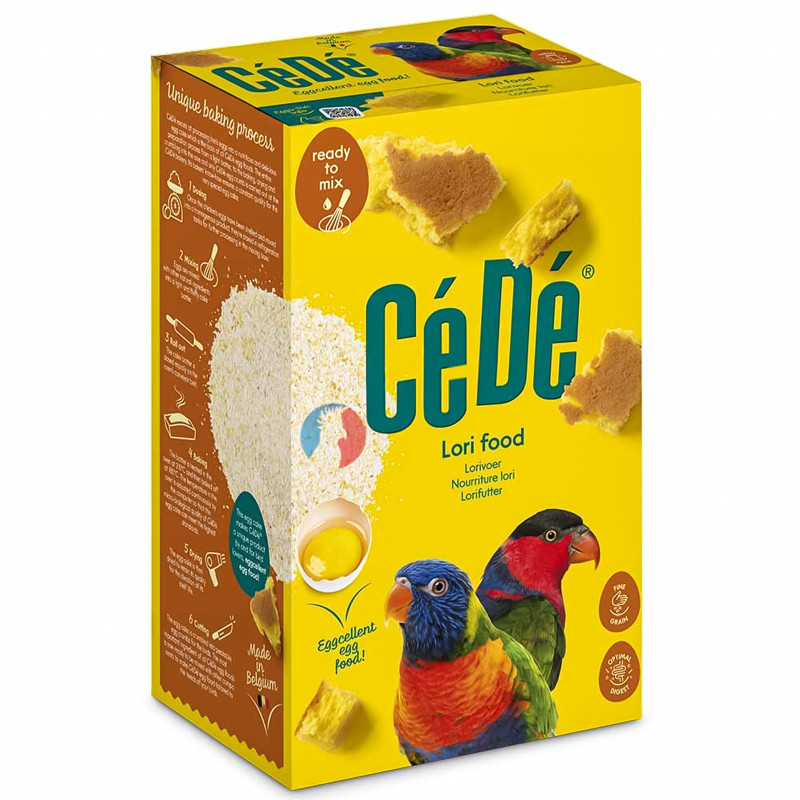 CeDe Lorifood 1kg - pokarm dla lorys i papug wiszących