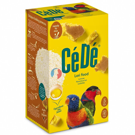 CeDe Lorifood 1kg - pokarm dla lorys i papug wiszących