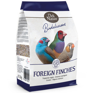 Deli Nature Birdelicious Foreign Finches 800g - pokarm dla zeberki, amadyna wspaniała