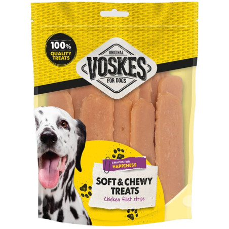 Voskes  Chicken Fillet strips 400g - przysmak dla psów
