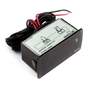 Ringder PT-6 Termometr cyfrowy niebieski 12V