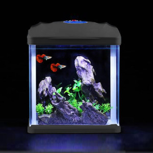 SunSun HR-230 - Akwarium zestaw czarny 7l