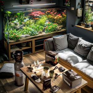 Aquario Exclusive 2.0 - zestaw CO2 z elektrozaworem i komputerem pH + butla 5l