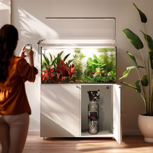 Aquario Exclusive 2.0 - zestaw CO2 z elektrozaworem i komputerem pH + butla 5l