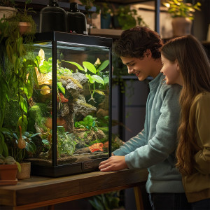 Terrario SunFusion Duo - podwójna oprawka na żarówki grzewcze i UVB