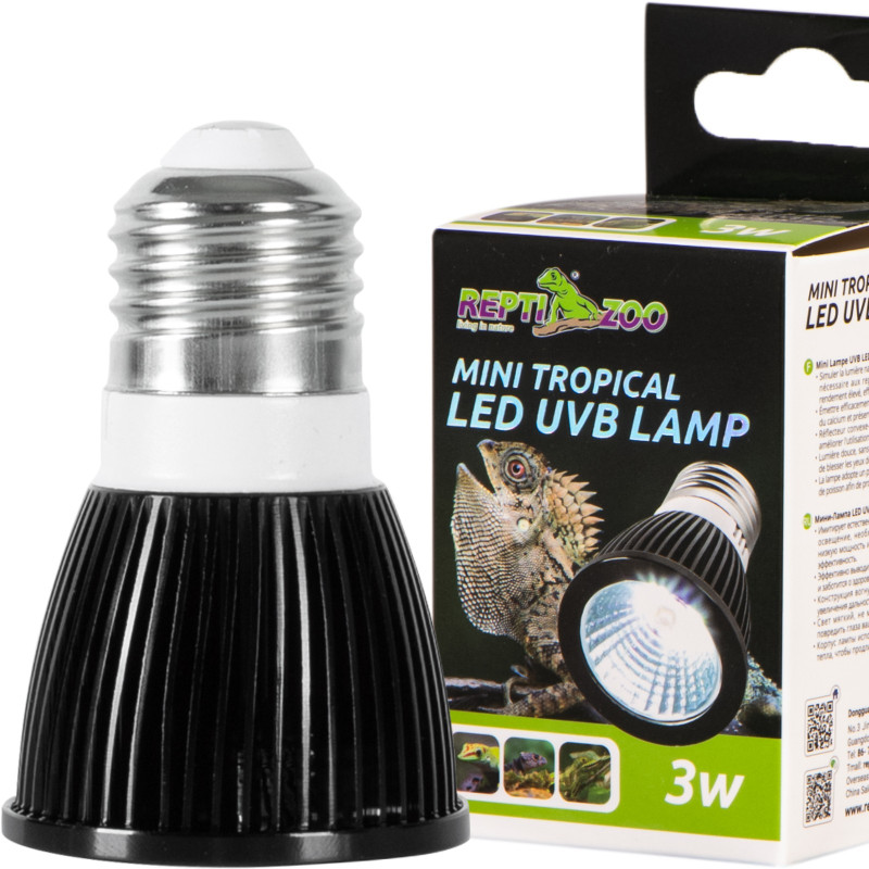 Repti-Zoo LED UVB Lamp Tropical - żarówka LED UVB 5.0 tropikalna