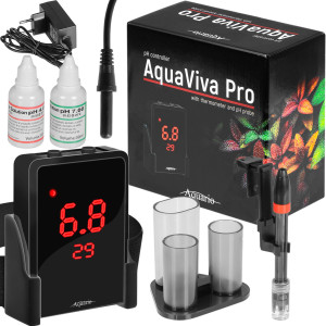 Aquario Exclusive 2.0 - zestaw CO2 z elektrozaworem i komputerem pH + butla 2l