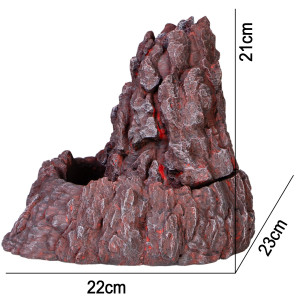 Terrario Volcano Fountain – Fontanna do Terrarium 22x23x21 cm