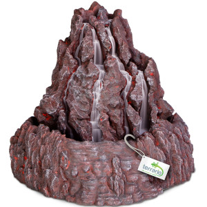 Terrario Volcano Fountain – Fontanna do Terrarium 22x23x21 cm