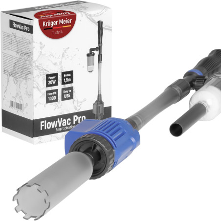 Kruger Meier FlowVac Pro - odmulacz automatyczny z filtrem wody
