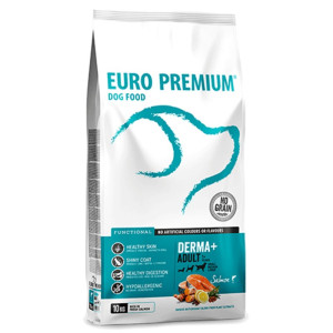 Euro Premium Small Adult Derma - sucha karma dla psów z łososiem hipoalergiczna 2 kg