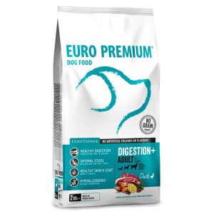 Euro Premium Adult Digestion - sucha karma dla psa z kaczką wspomagająca trawienie 2 kg