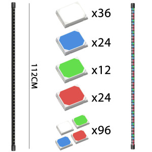 Kruger Meier LAFLORA S-Line 120 - świetlówka LED 112cm