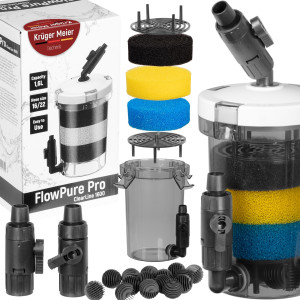Kruger Meier FlowPure Pro 1600 - prefiltr kubełkowy zewnętrzny 16/22