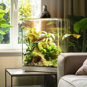 Terrario Biosphere Light - oprawka na żarówki grzewcze