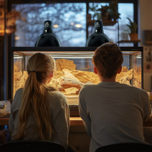 Terrario Biosphere Light - oprawka na żarówki grzewcze