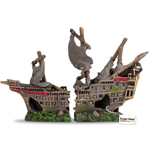 Kruger Meier Pirate Ship – Statek do Akwarium 25x6x16 cm