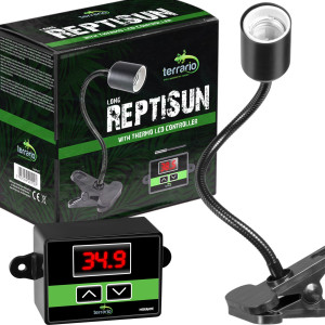 Terrario Long ReptiSun Temperature Control - lampa z termostatem