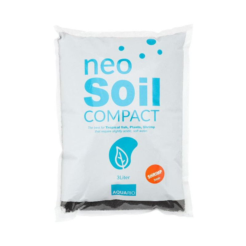 NEO Soil Shrimp Powder 3l - drobne podłoże do krewetkariów