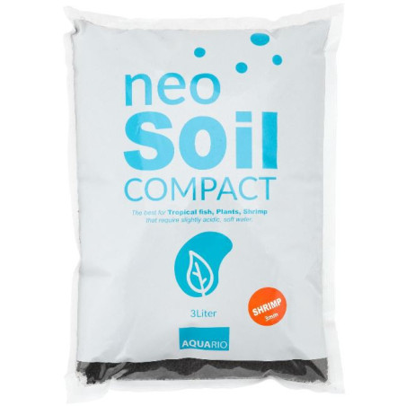 NEO Soil Shrimp Powder 3l - drobne podłoże do krewetkariów