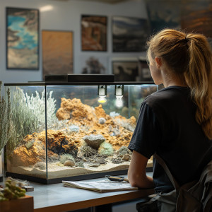 Terrario Muaritan Temperature Control - oprawka z termostatem