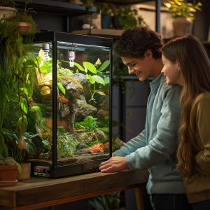 Terrario Muaritan Temperature Control - oprawka z termostatem