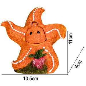 Kruger Meier Happy Starfish Set – Ozdoba z napowietrzaczem do akwarium