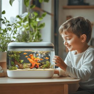 Kruger Meier Happy Starfish Set – Ozdoba z napowietrzaczem do akwarium