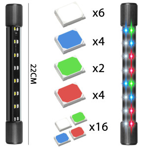 Kruger Meier LAFLORA S-Line 30 - świetlówka LED 22cm